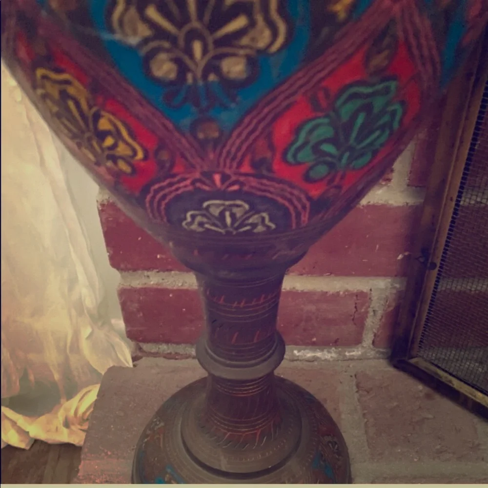 Large Antique Bronze Vase